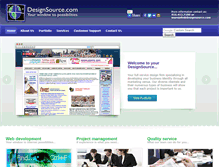 Tablet Screenshot of internet.designsource.com